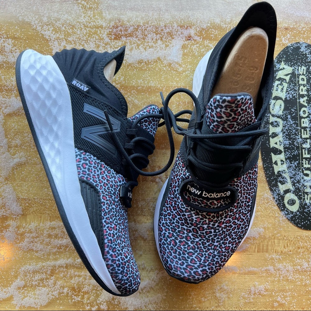 New Balance ROAV Sneaker in Leopard Print